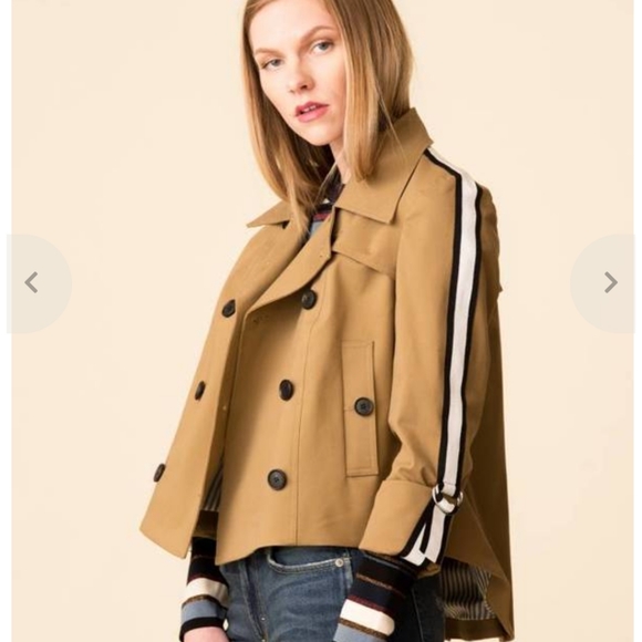 Veronica Beard Merit Jacket Khaki - Picture 7 of 10